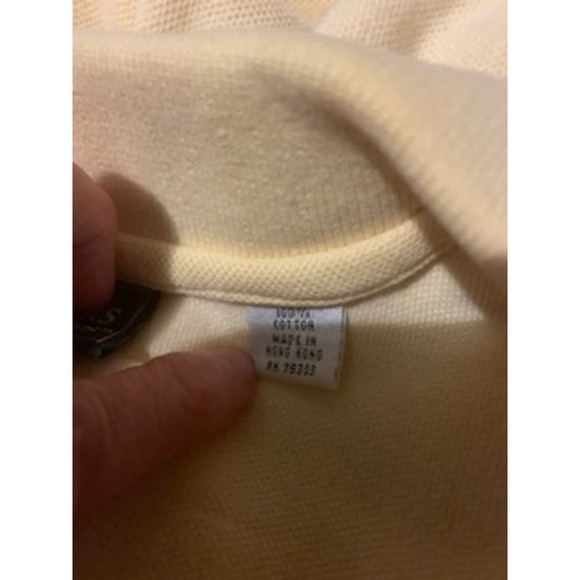 Masters Collection Logo Women's Small Pale Yellow Golf Polo - Picture 6 of 7